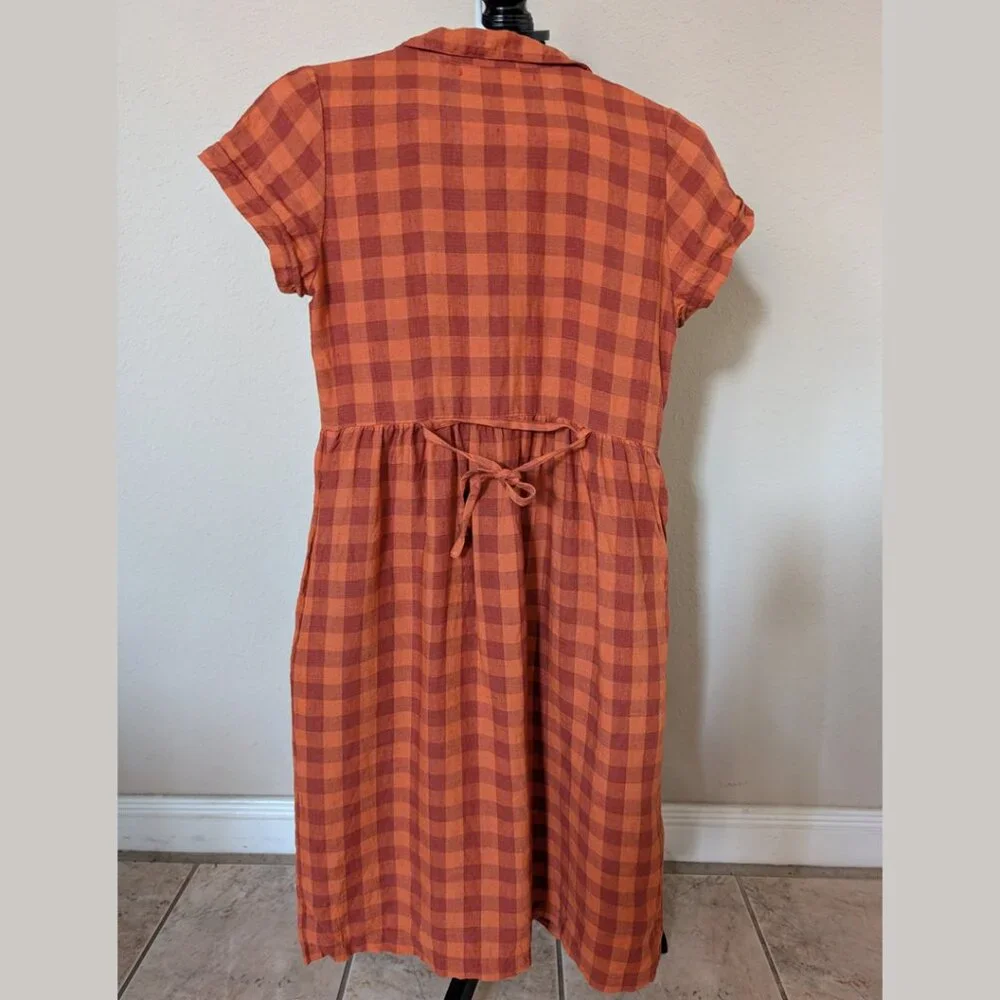 Pyne & Smith no. 30 in Marmalade Check, size XS - Picture 3 of 8